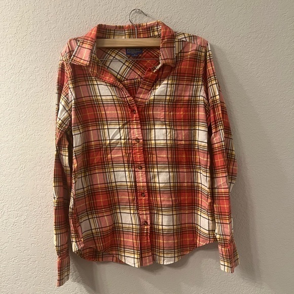 Pendleton Plaid Button‎ Up Women’s Size Medium - Picture 1 of 5
